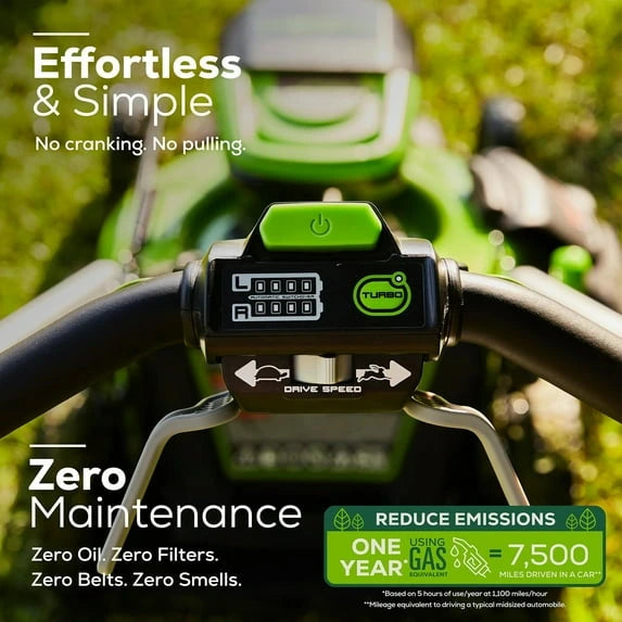 Greenworks 60V 21-Inch Self-Propelled Lawn Mower Kit