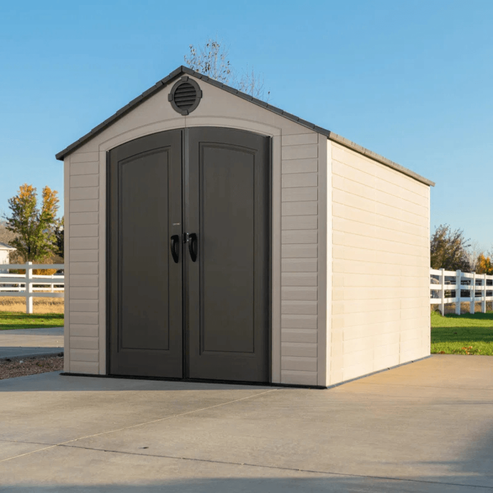 Lifetime 8 x 10-Foot Outdoor Storage Shed
