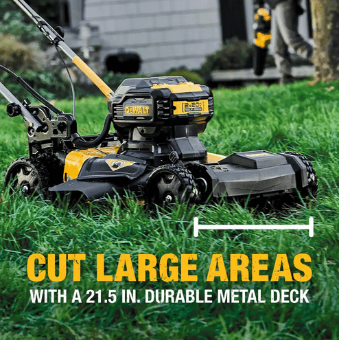 21.5-Inch 20V Self-Propelled Lawn Mower and Garden Tool Kit