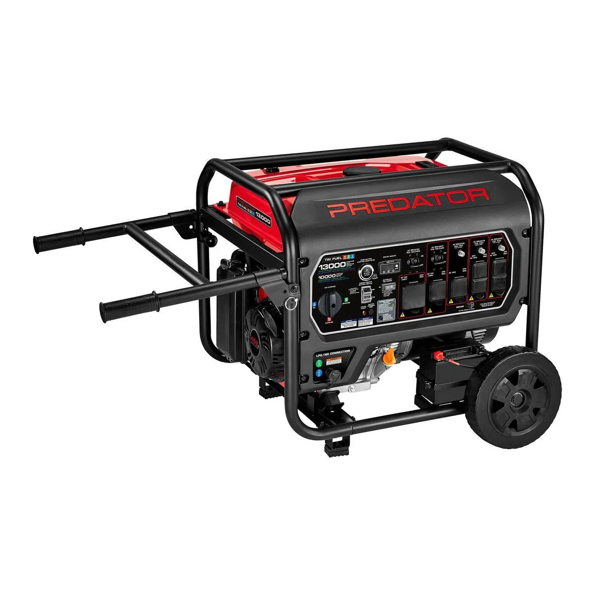 Predator 13,000-Watt Tri-Fuel Portable Generator