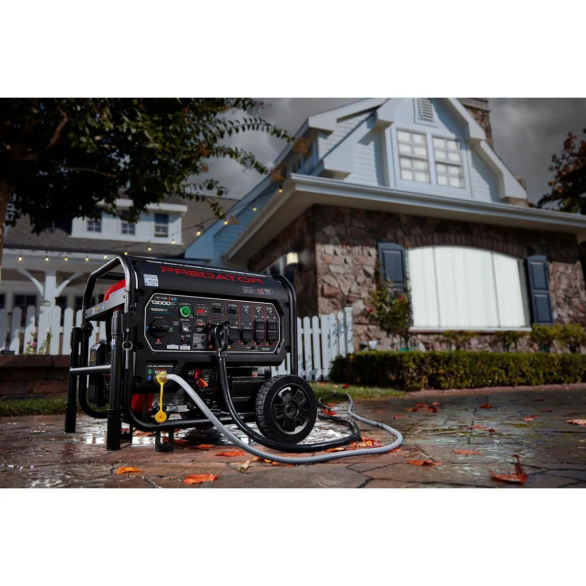 Predator 13,000-Watt Tri-Fuel Portable Generator