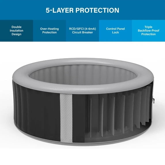 Avenli Oasis 2–3 Person Inflatable Hot Tub