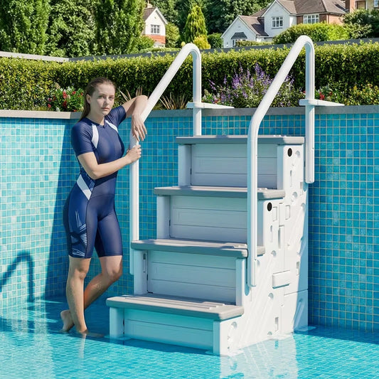 BETISEF Heavy-Duty Above-Ground Pool Ladder
